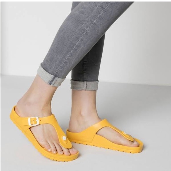 birkenstock eva soft yellow